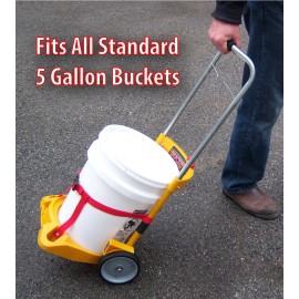 Umbro Tool Corporation Bucket Buggy Rolling Cart, 5 - 7 Gallon Buckets, Paint, Tools (bucket not incl.)
