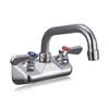 Phivan Commercial Sink Faucet - Leak Free Brass 4 Inch