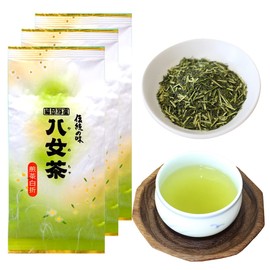 Stemmed Tea YaME-Tea Leaf White Folding (Plum) Home Use, 3.5 oz (100 g) x 3 Bags Tea Iwasakien Seicha Kyushu Fukuoka YaMETea 100% Kukicha White Ocha
