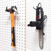 HUHOLE Pegboard Drill Holder, Peg Board Tool Utility Hooks, 8