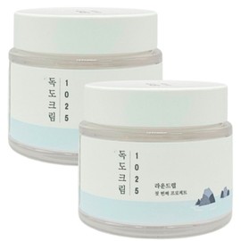Minyoung J 1+1 Round Lab 1025 Dokdo Cream 80ml Moisturizing Cream High Moisture Dry Skin Moisturizer