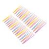Gatuida 100Pcs Multi Functional Tweezers Set Precision Eyelash and Eyebrow