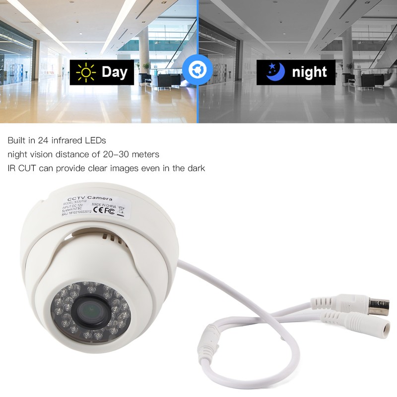 1080P HD Security Camera 4 in 1 Surveillance Camera 3.6mm