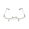 TOKYO GOODS MARKET Charm with No Lens Oval Half Rim