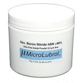 2 oz MICROLUBROL Hexagonal Boron Nitride hBN Powder Ultra FINE 0.5 µ Micron