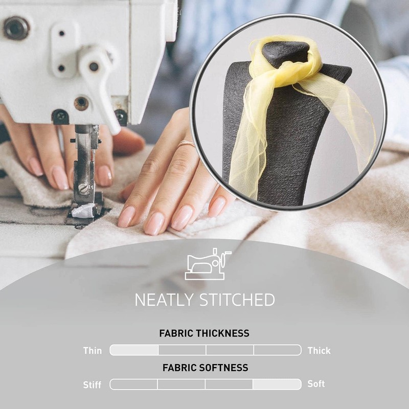 Plain Soft and delicate Chiffon Feel Head and Neck Scarf,