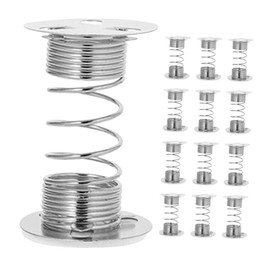 Ipetboom 24pcs Doll Dashboard Holder Spring Base for Crafts DIY Figures Wobbling Shaking Stand Replacement for Handmade Clay and Craft Dolls