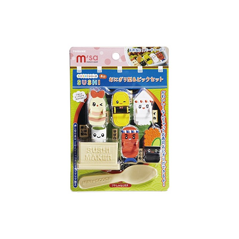 トルネ お弁当 ピック キャラ弁 デコ弁 ランチ SUSHI おにぎり型 セット P-3247