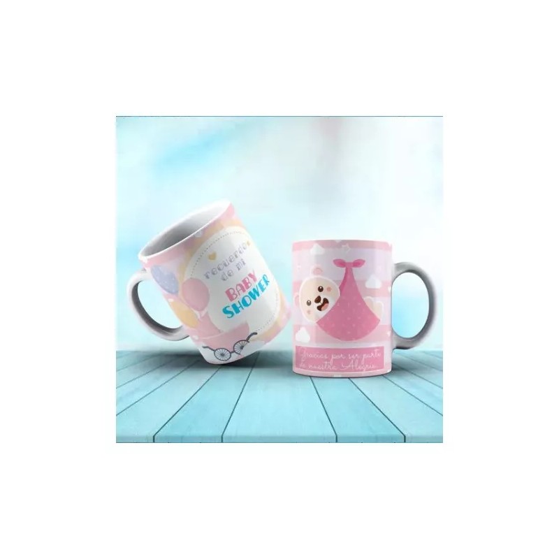 Like Shop 50 Tazas Personalizadas Recuerdo Para Baby Shower