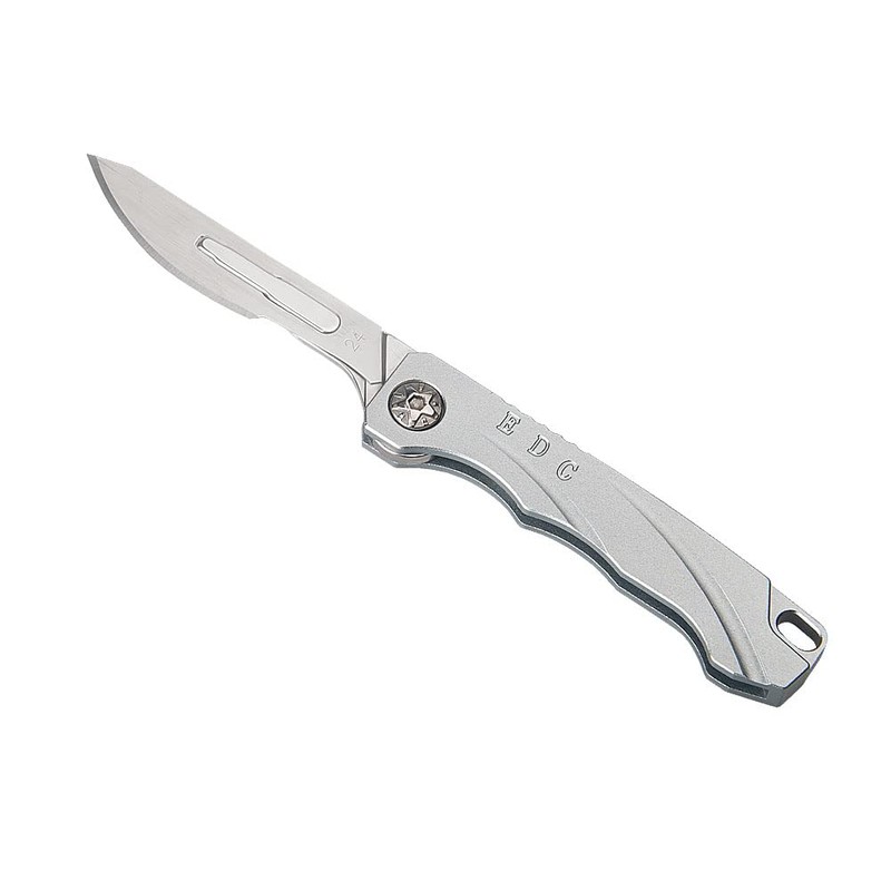 Tungyi Daily Pocket Folding Utility Knife with 10 Replaceable Quick