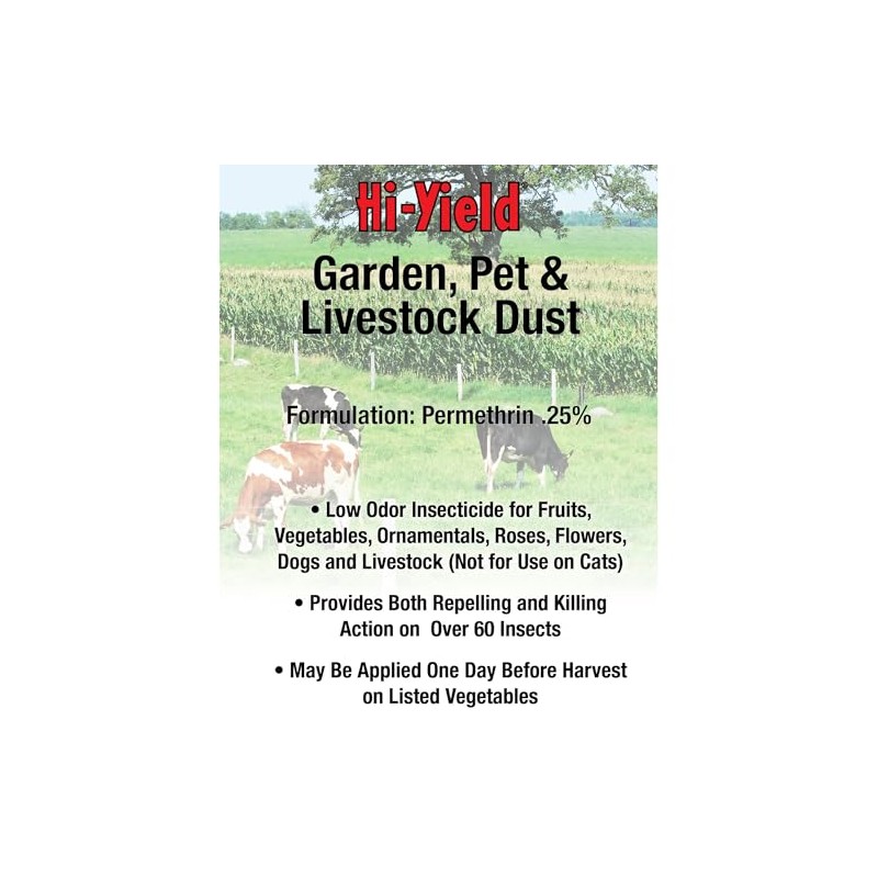 Hi-Yield (32201 Garden, Pet and Livestock Dust (1 lbs.)