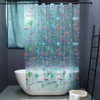 Underwater World Fish Shower Curtain, Ocean Tropical Fish Shower Curtains,