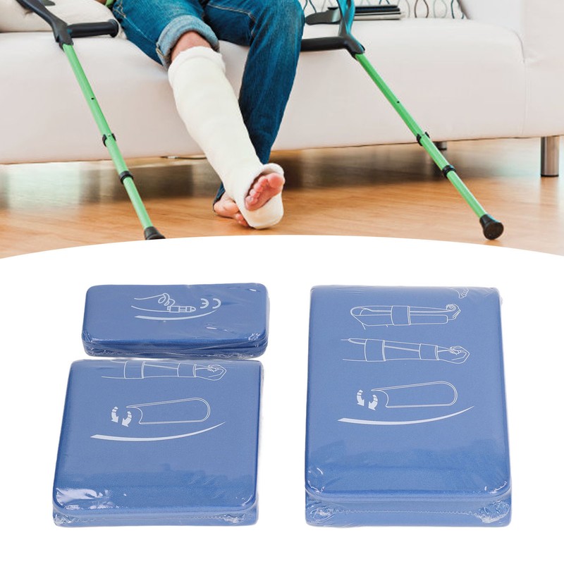 3Pcs Aluminum Splint First Aid Splint Easy Cutting Breathable Splint