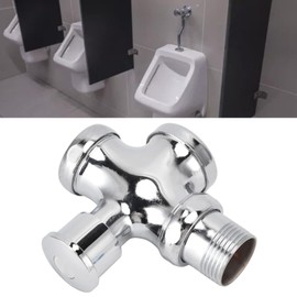 Urinal Flush Valve with Push Urinal Flush Valve Manual Flush Valve Button Toilet Delay Flushing Valve DN20 DN25