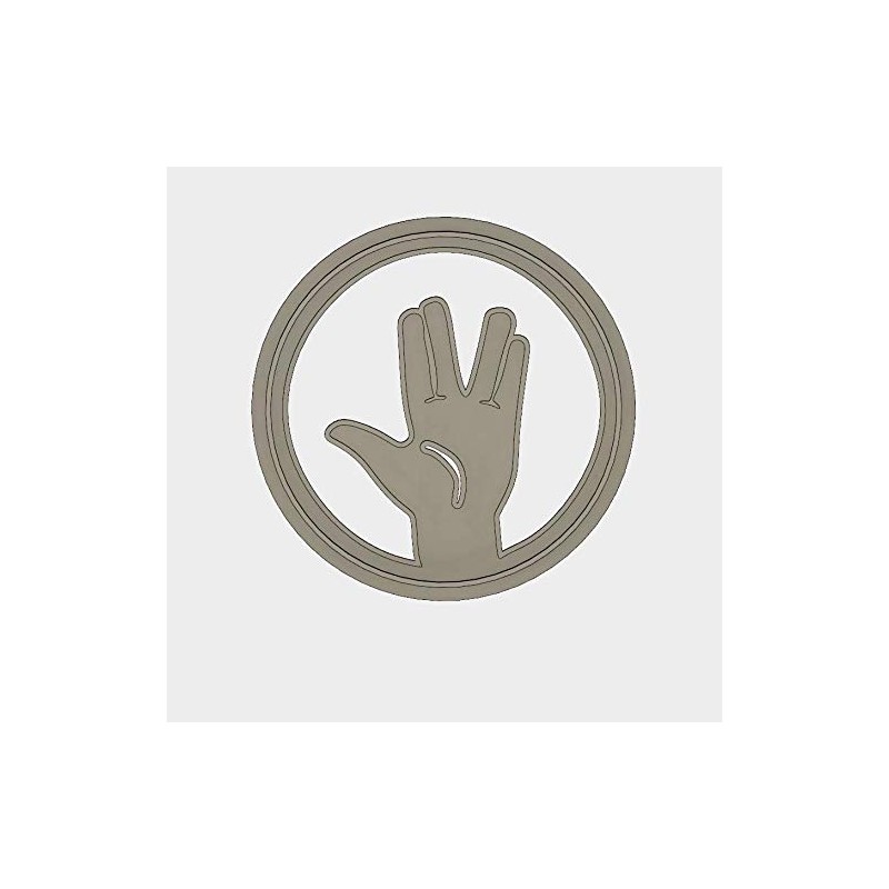 3D Printed Cookie Cutter Inspired by Big Bang Theory Rock