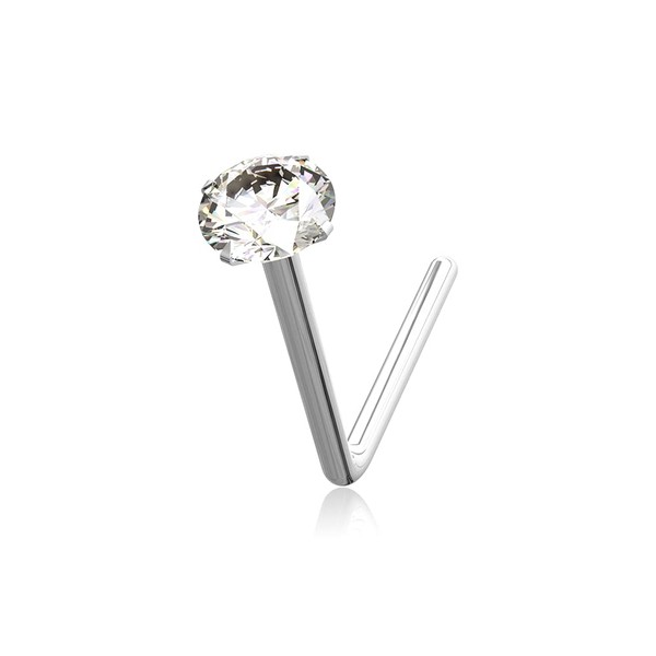 Monster Piercing - 10 K gold real gold white gold