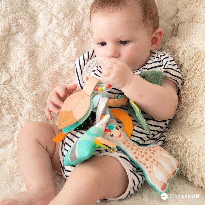 Sophie la Girafe 850803 Ring Textile Education, Multi-Colour, 30