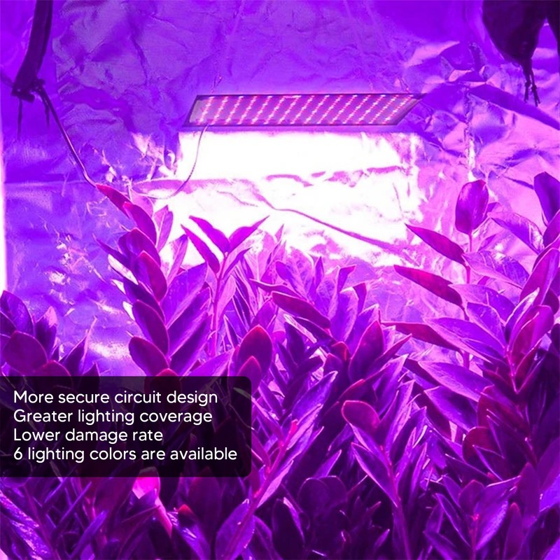 LED Grow Light Panel Quad Band 6 Lighting Colors Ultra