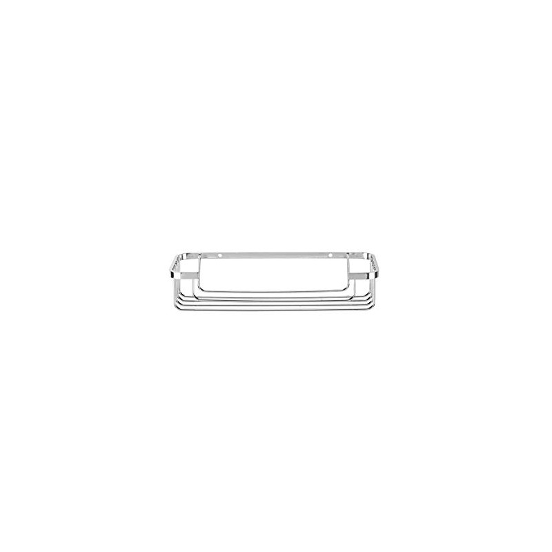 Croydex Stainless Steel Cosmetic Bathroom Basket Shower Caddy, 10 Year