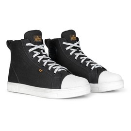 cortech Menace Motorcycle Riding Shoes Black/White