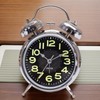 Bell Alarm Clock - Wind up Clock Luminous - Timer