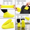 2-4 Pairs Silicone Shoe Covers for Rain & Snow –