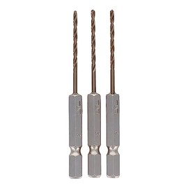 Sankyo Corporation CUSTOM KOBO CCB-353 3-Piece Short Size Cobalt HSS Steel Drill Blade Set, 0.08 inch (2.0 mm), 3 Pieces