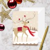 Whimsical Holiday Cards / 25 Holiday Cards With White Envelopes