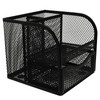 Operitacx Mesh Pencil Holder with Drawer Multi Functional Desk Organizer
