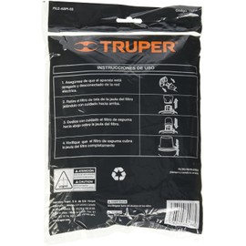 Truper FILE-ASPI-G1, Filtro de espuma para aspiradoras 3 y 4 galones