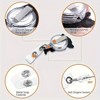 Cute Ghost Badge Reel Acrylic Retractable Halloween Badge Clip with