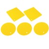 5Pcs Silicone Trivet Mat Square Round Honeycomb Hot Pad Non