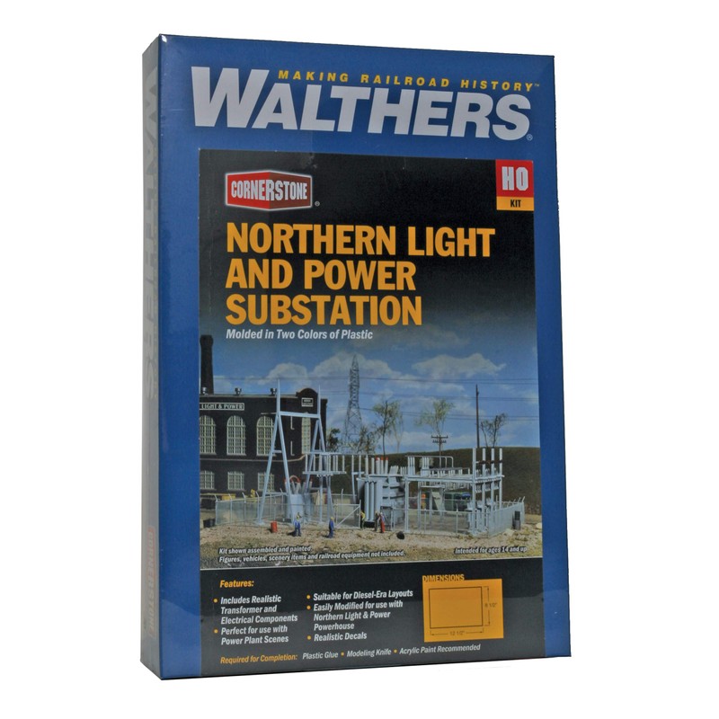 Walthers Cornerstone Series Kit HO Scale Northern Light & Power
