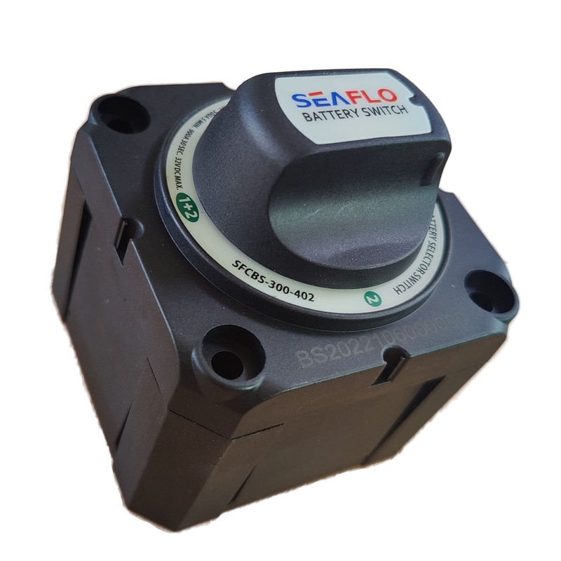 SEAFLO - Interruptor selector de batería de alta resistencia de