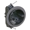 Carlon FN-426-C-V Ceiling Fan/Fixture Box, New Work, Vapor-tight, 4-Inch Diameter by 2-3/4-Inch Depth, Black
