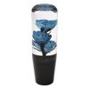 Blueshyhall Blue Flower Crystal Shift Knob, Gear Stick Shifter Lever