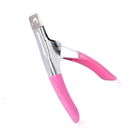 Acrylic Nail Clippers Nail Clippers Acrylic UV False Nail Edge Cutter Clipper Manicure Tool Pink Nails Repair Scissors Tool for Fingernail Art Salon Manicure Tip