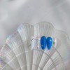 Deep Ocean Handmade Nail Tips - Almond Egg / 딥