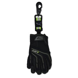 The Original Lightning X Reflective Firefighter Rescue Extrication Work Glove Strap w/Alligator Clip