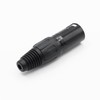 Kallaudo 4-Pin XLR Cable Connector XLR 4 Pin Male Plug