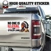 No One is Illegal On Stolen Land | Bumper Sticker