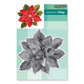 penny black Cling Stamp, Gray