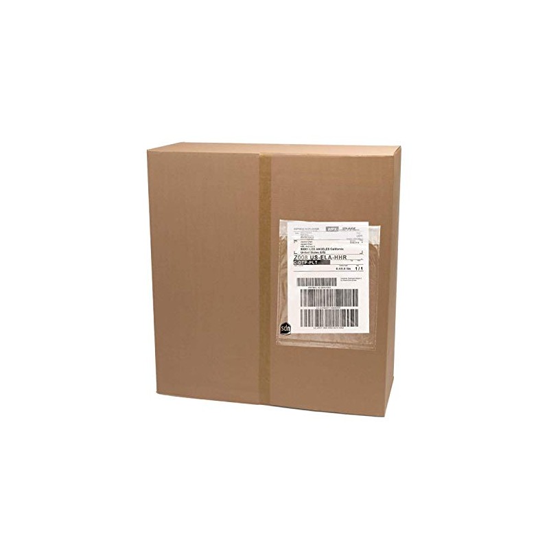 250 Pack UPS Label Pouches 6.5” x 10”| Packing List