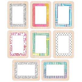 Happily Ever Elementary Creatively Inspired Frame Tags Cut-Outs, Pack of 36
