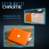 Solutions 60"x72" In Orange Satin Matte Chrome Metallic Vinyl Wrap