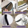 Alluring Pack of 6 Multifunctional Rotating Joint Cleaning Brush, Split