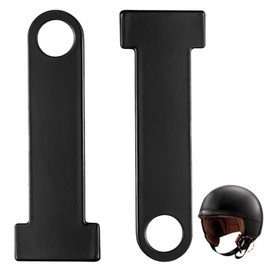 GXGM Helmet Strap D-Ring Lock Stainless Steel Motorcycle Helmet Lock Motorcycle Steel Ring Lock Universal