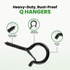 12 Pcs Ceiling Q Hanger Hooks for Hanging Plants with