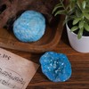 mookaitedecor Quartz Geode Stone Titanium Coated Natural Rock Crystal Cluster