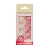 FunCakes Decorazioni di Zucchero Piccoli Fiori Mix Bianco e Rosa,